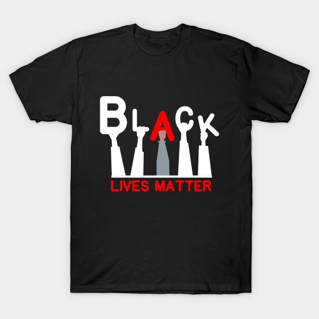 I Can't Breathe Black Lives Matter T-Shirt by sufian